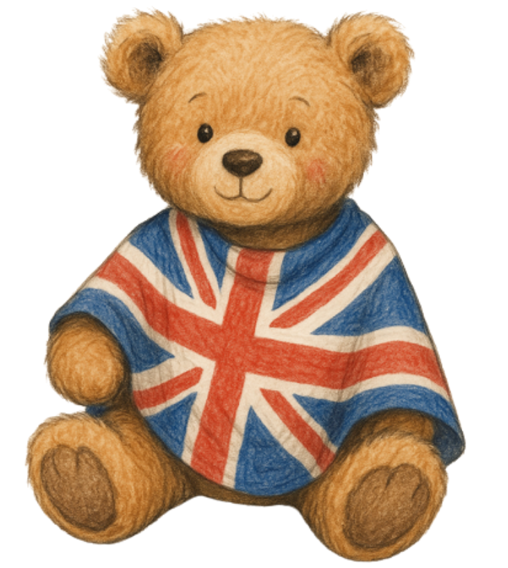 Bear with Union Jack Top