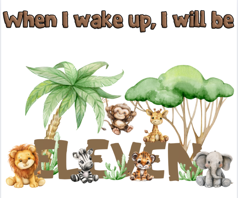 Jungle - When I Wake Up, I Will Be Eleven
