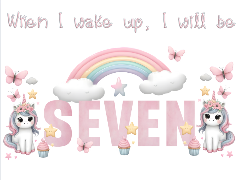 Unicorn - When I Wake Up, I Will Be Seven