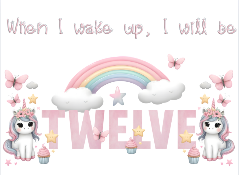 Unicorn - When I Wake Up, I Will Be Twelve