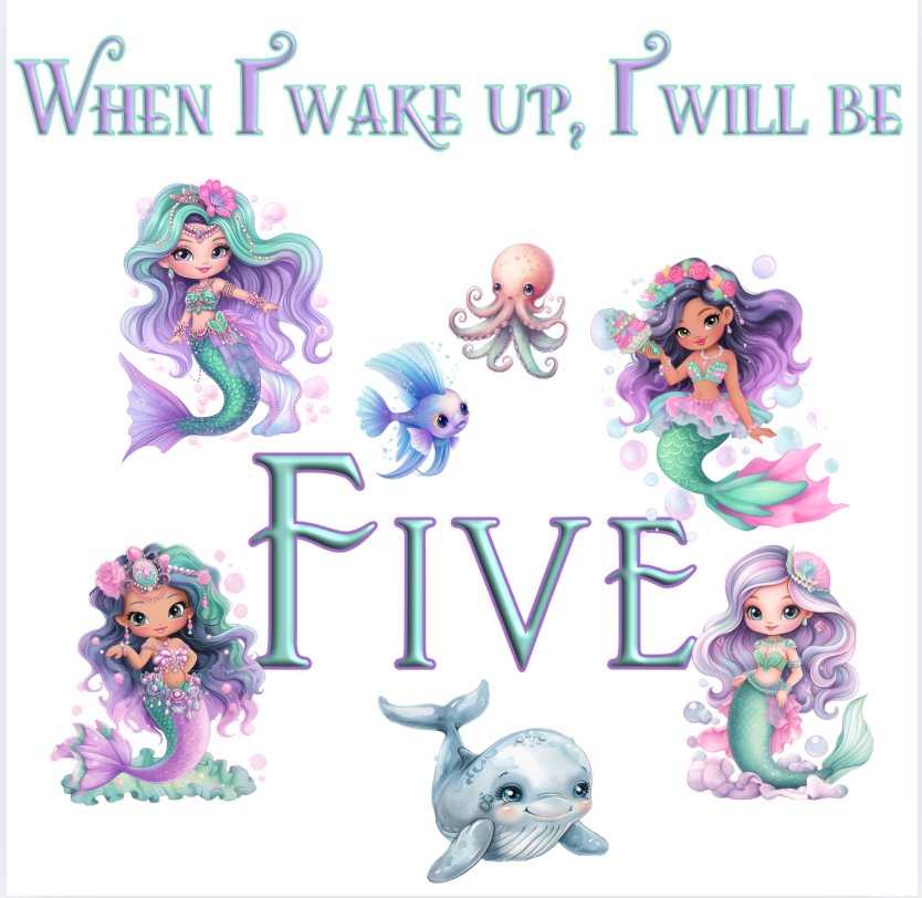 Mermaid - When I Wake Up, I Will Be Five