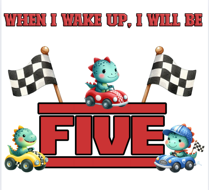 Dino Racer - When I Wake Up, I Will Be Five