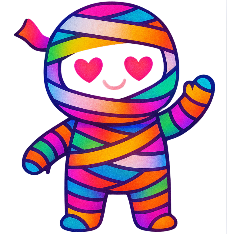 Colourful Mummy