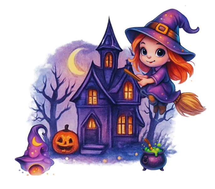 Witch and Haunted House