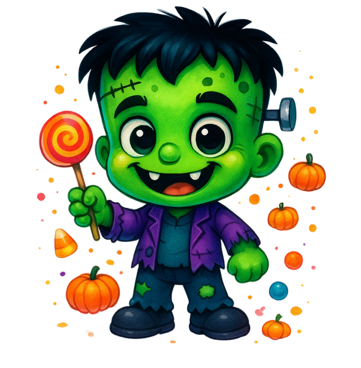 Monster with Candy