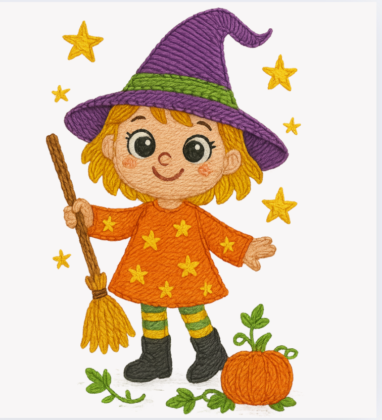 Knitted Witch