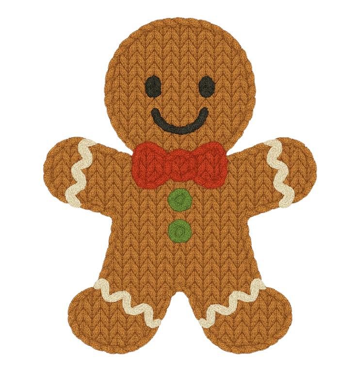 Knitted Gingerbread