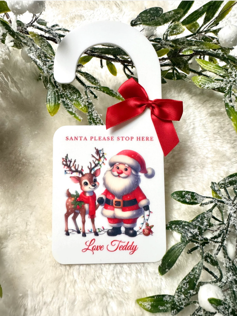 Santa and Reindeer