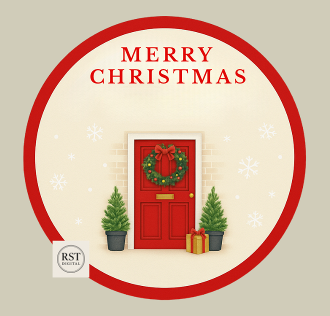Red Door Chocolate Tub Sticker (comes with Mock up no logo, and writing Options)