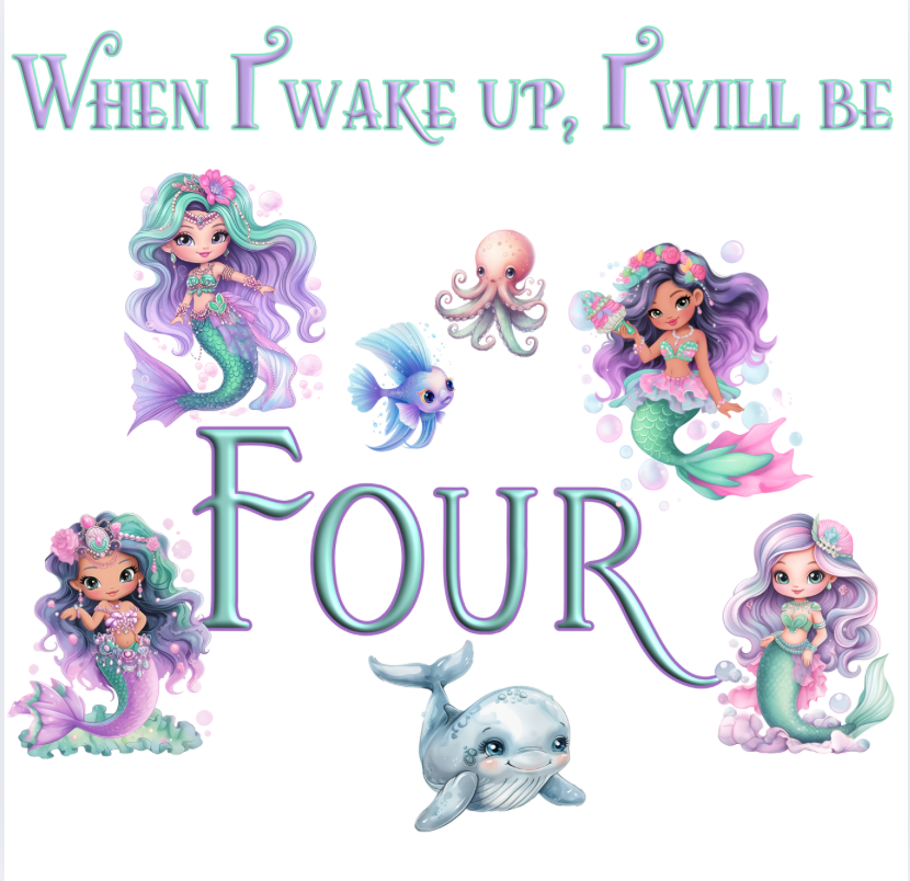 Mermaid - When I Wake Up, I Will Be Four