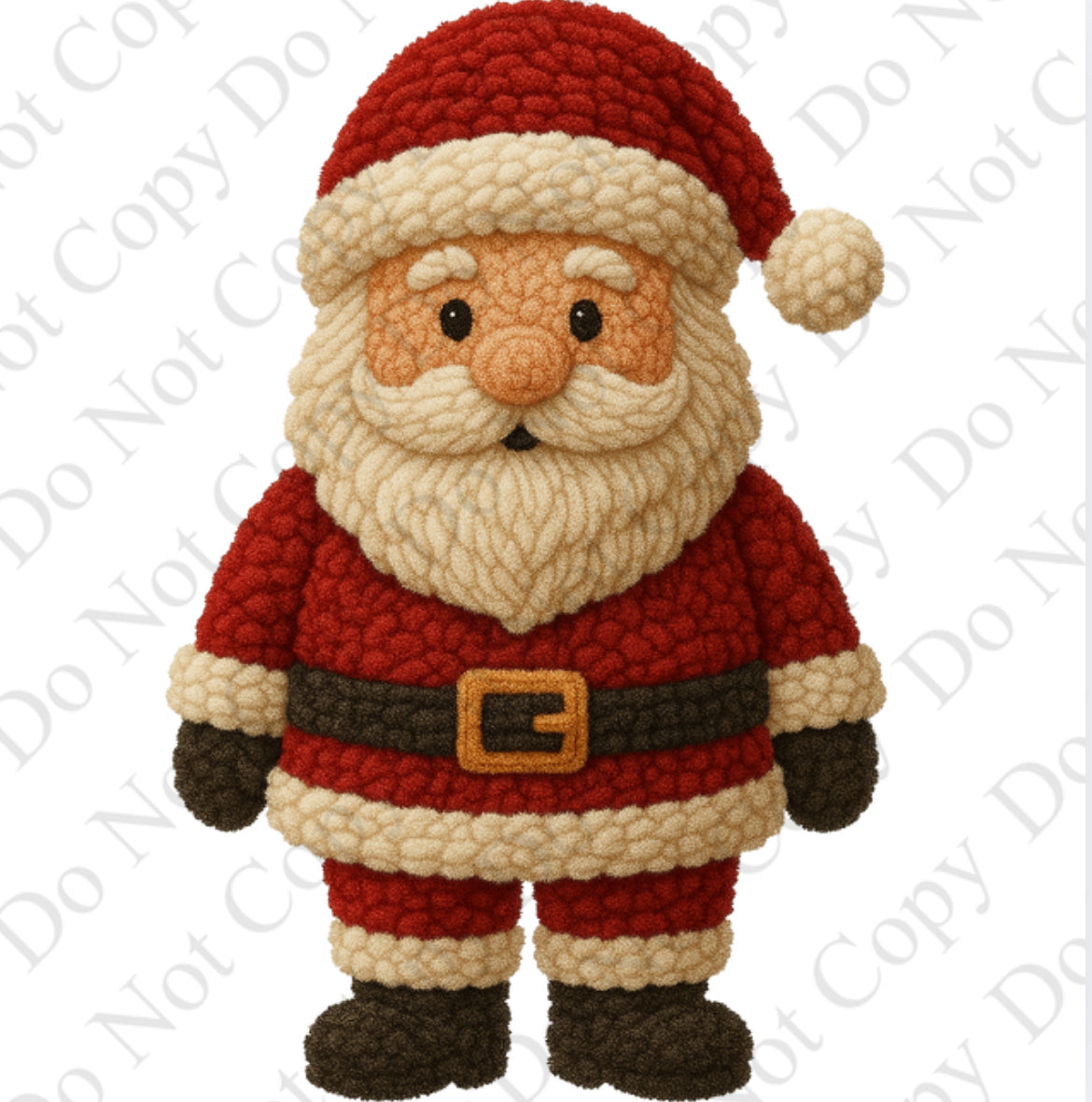RST - Full Santa - Red (Wooly Style)