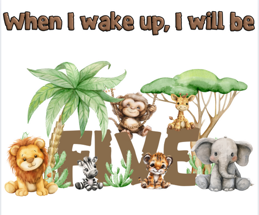 Jungle - When I Wake Up, I Will Be Five