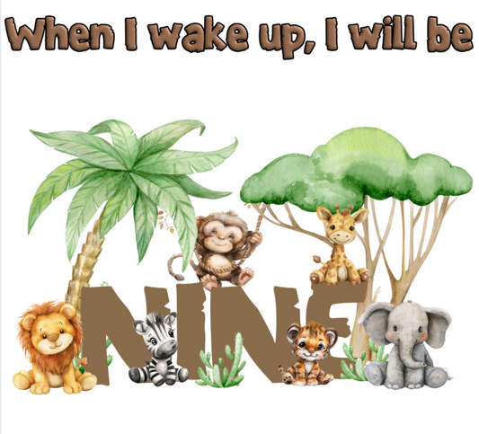 Jungle - When I Wake Up, I Will Be Nine