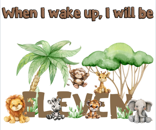 Jungle - When I Wake Up, I Will Be Eleven