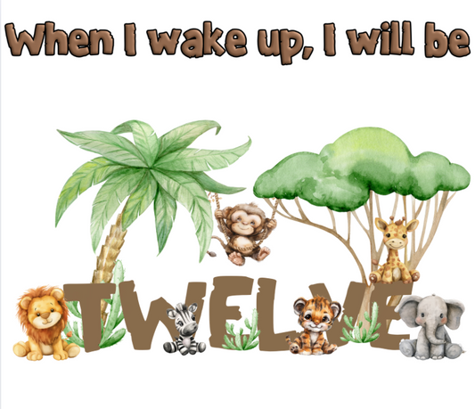 Jungle - When I Wake Up, I Will Be Twelve