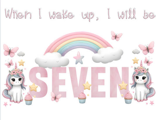 Unicorn - When I Wake Up, I Will Be Seven