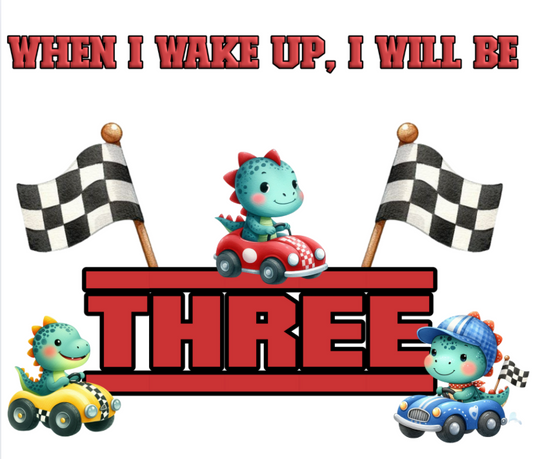 Dino Racer - When I Wake Up, I Will Be Three