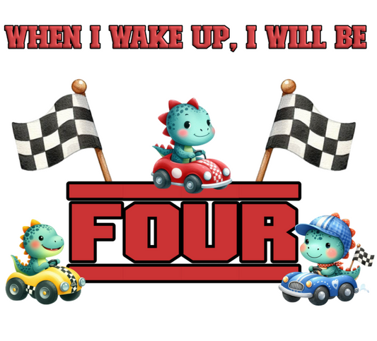 Dino Racer - When I Wake Up, I Will Be Four