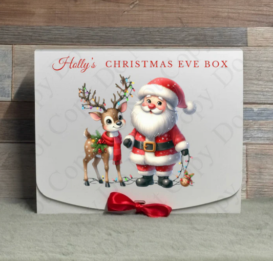 Santa and Reindeer