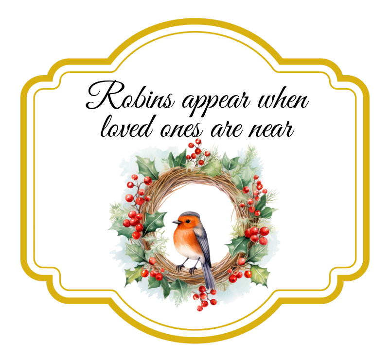 Robins Appear (set of 3 Red, Green & Yellow)