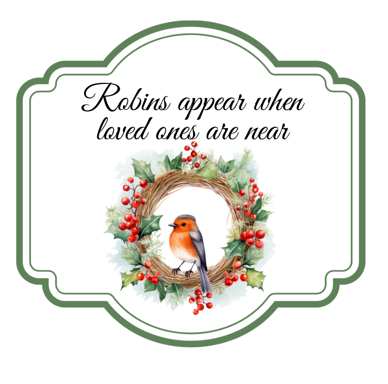 Robins Appear (set of 3 Red, Green & Yellow)