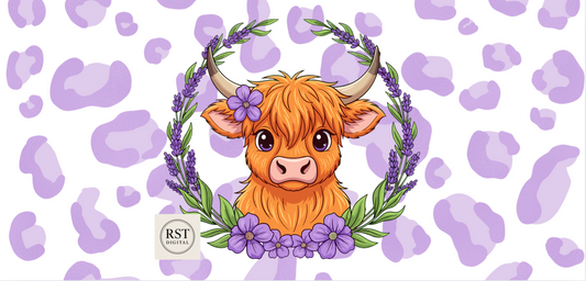 RST Purple Highland Cow