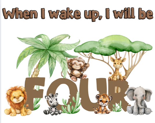 Jungle - When I Wake Up, I Will Be Four